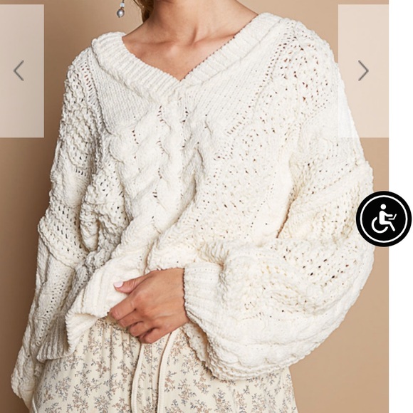 POL Chenille Sweater - Picture 3 of 10